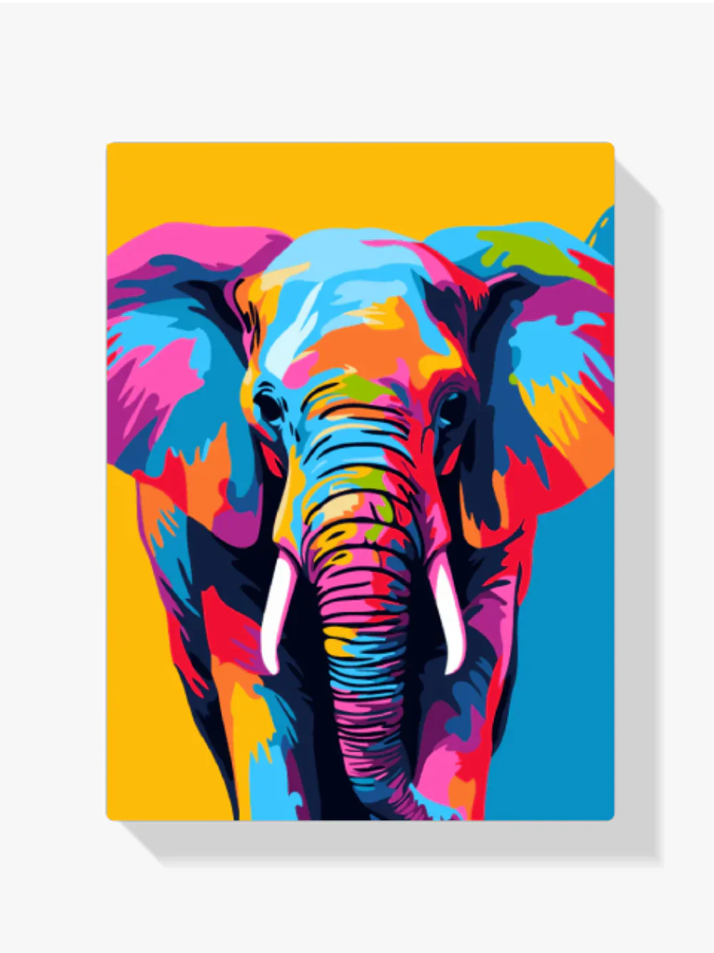 Abstrakter Elefant