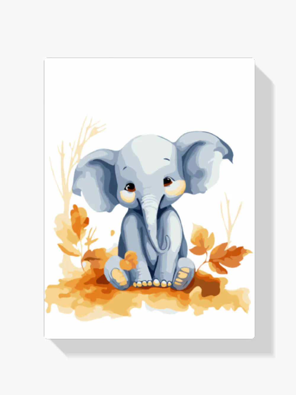 Elefant in Aquarell