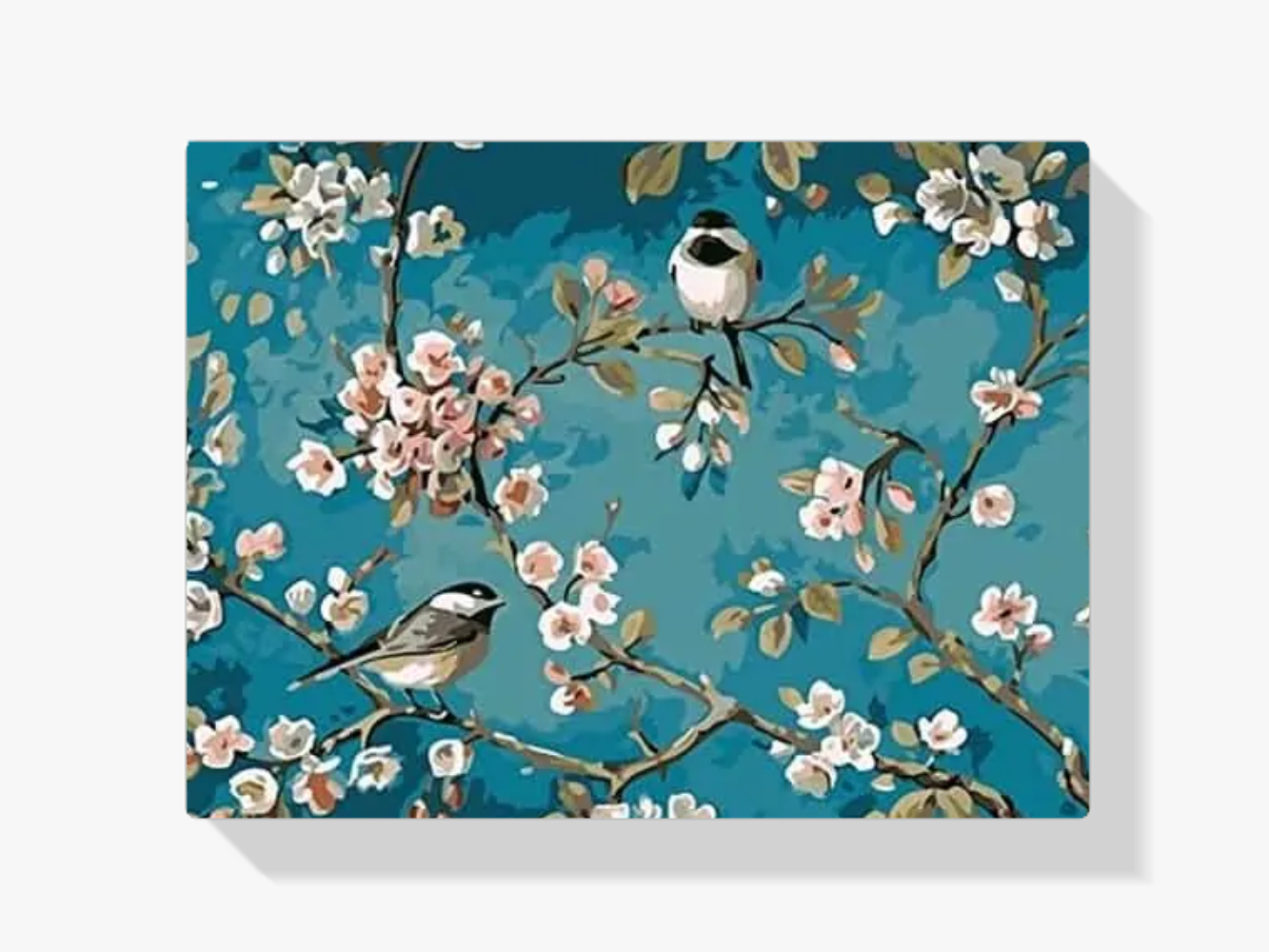 Diamond Painting Vögel mit Blumen – SEOS Shop ®
