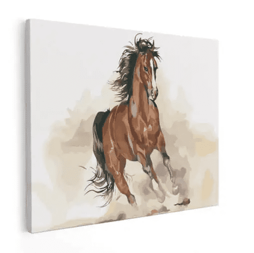 Diamond Painting Laufendes Pferd