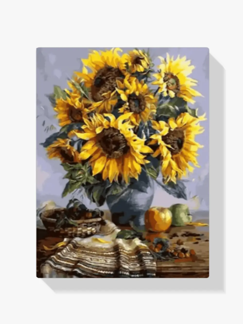 Diamond Painting Gelb Sonnenblumen in der Vase