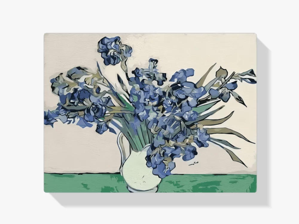 Diamond Painting Banksy – Blumen in Vase Van Gogh