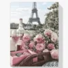 Diamond Painting Blumen in Paris