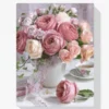 Diamond Painting Pinke Blumen