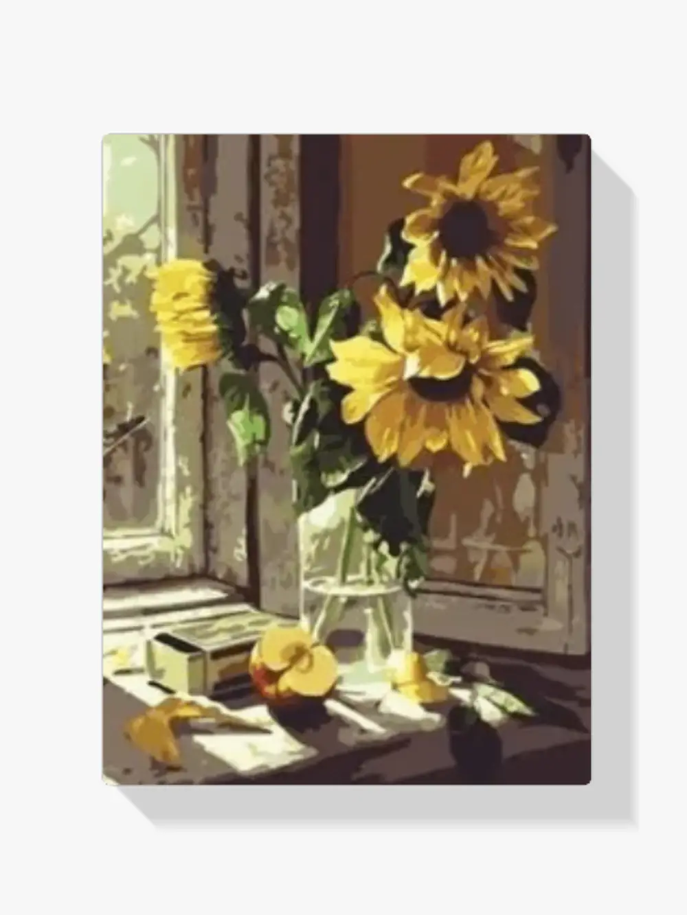 Diamond Painting Sonnenblumen in Vase