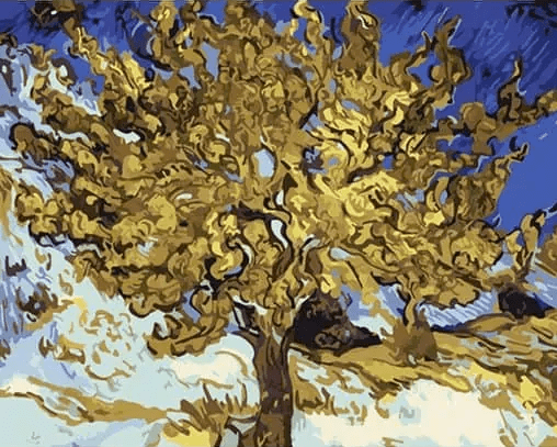 Diamond Painting Prächtige Bäume Van Gogh