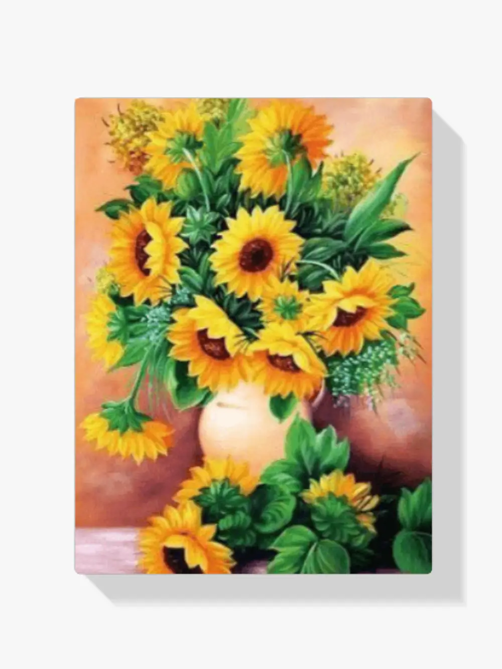 Diamond Painting Sonnenblumen in der Vase