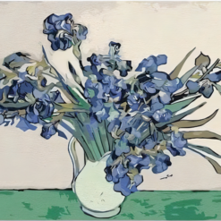 Diamond Painting Banksy – Blumen in Vase Van Gogh