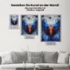 Diamond Painting XXL Weißkopfseeadler mit blauen Augen