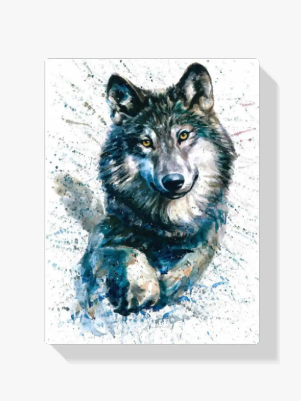 Diamond Painting Glücklich Wolf