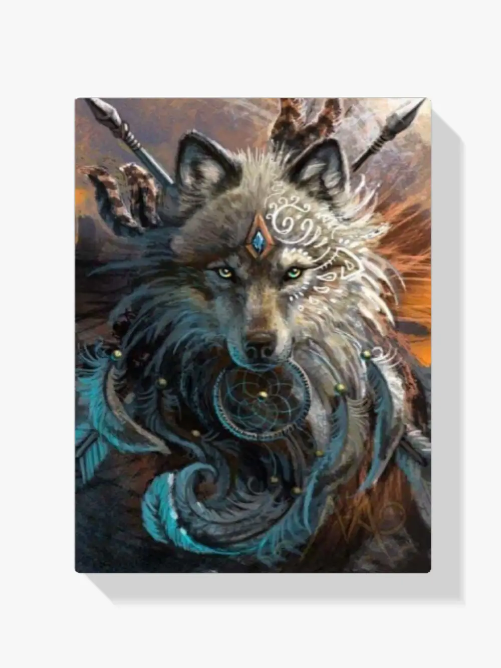 Diamond Painting Spirituell Wolf