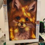 5D Diamond Painting Fuchs und Blume – SEOS Shop ® photo review
