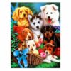 5D Diamond Painting Hund Familie – SEOS Shop ®