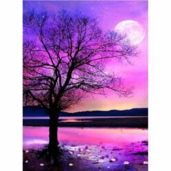 5D Diamond Painting Baum und rosa Blick – SEOS Shop ®