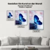 5D Diamond Painting Blauer Schmetterling