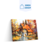 5D Diamond Painting Huis aan het meer – SEOS Shop ®