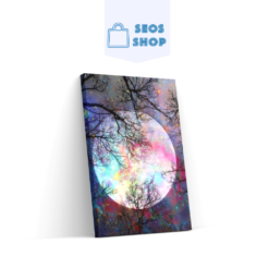 5D Diamond Painting Farbiger Mond – SEOS Shop ®