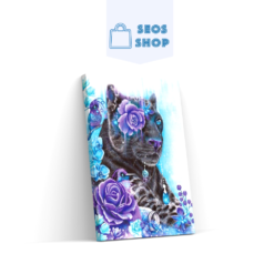 5D Diamond Painting Blumenauge Gepard – SEOS Shop ®