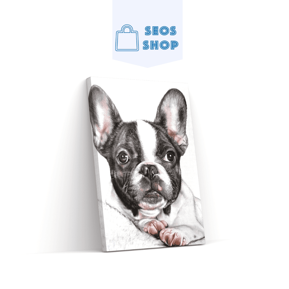 5D Diamond Painting Französische Bulldoge – SEOS Shop ®