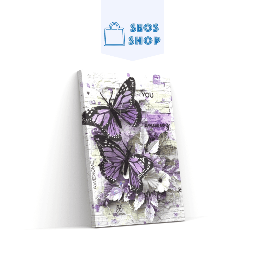5D Diamond Painting Lila Schmetterlinge – SEOS Shop ®