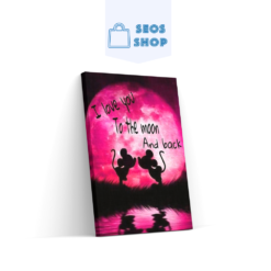 5D Diamond Painting Disney Mickey Minnie Kuss – SEOS Shop ®
