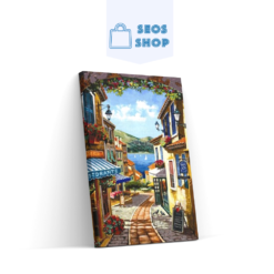 5D Diamond Painting Schöne Straßenszene – SEOS Shop ®