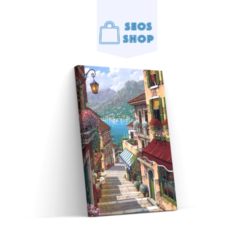 5D Diamond Painting Bellagio Dorf – SEOS Shop ®