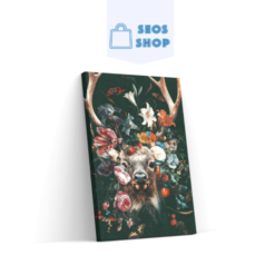 5D Diamond Painting Hirsche treffen Blumen – SEOS Shop ®