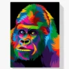 5D Diamond Painting Der Gorilla
