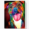 5D Diamond Painting Bunter Hund