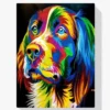 5D Diamond Painting Bunter Hund
