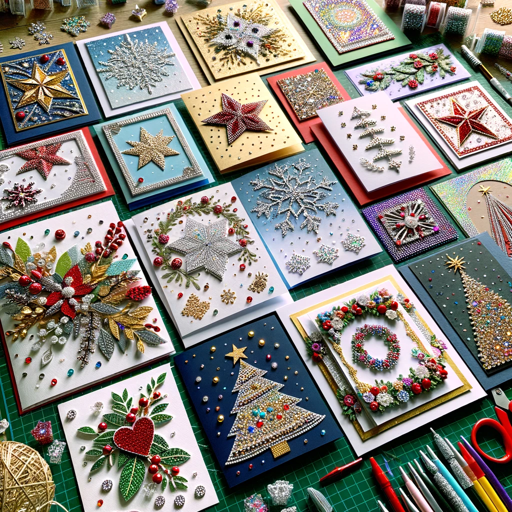Die Vielfalt der Weihnachtskarten: Entdecke kreative Ideen für selbstgemachte Grußkarten.