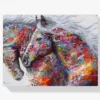 Farbige Pferde Diamond Painting