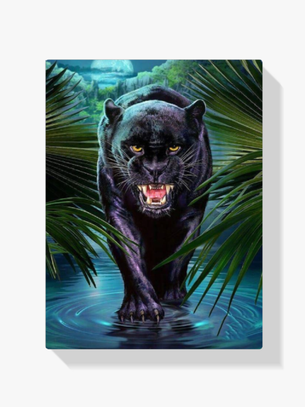 Schwarzer Panther Diamond Painting