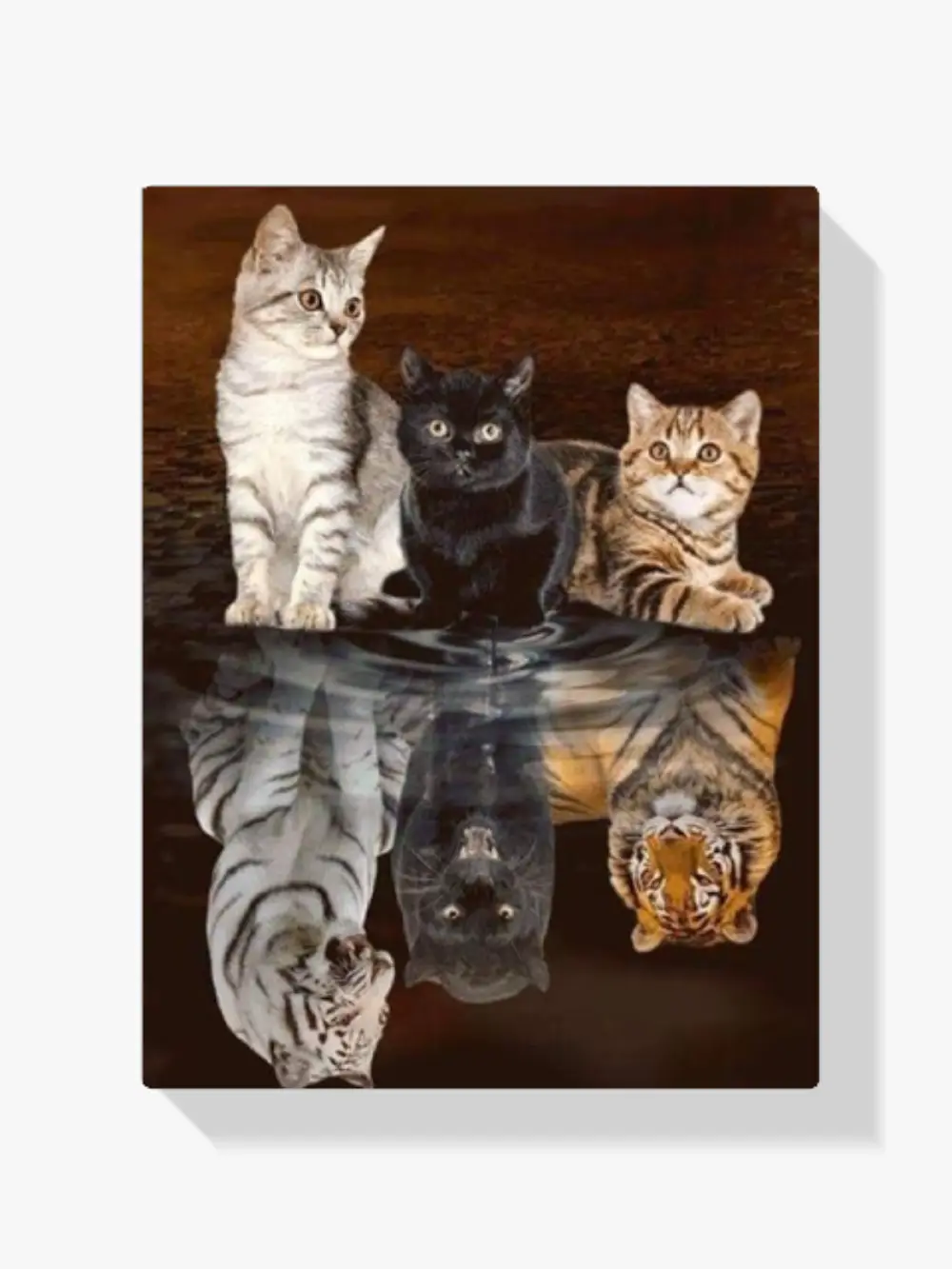 Kätzchen – Tiger Diamond Painting