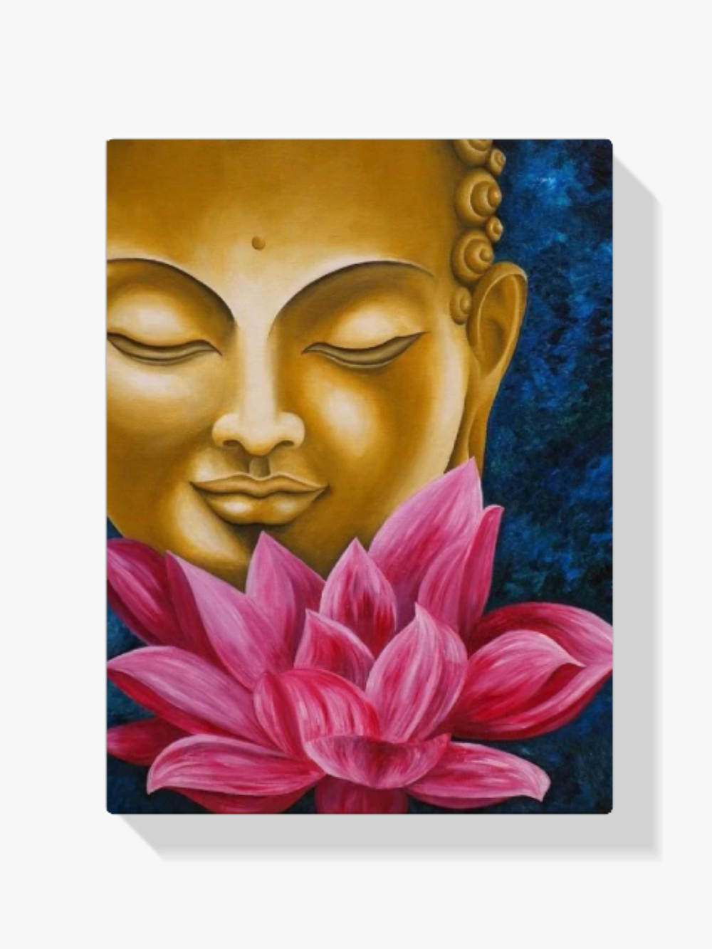 Buddha Rosa Lotusblume Diamond Painting