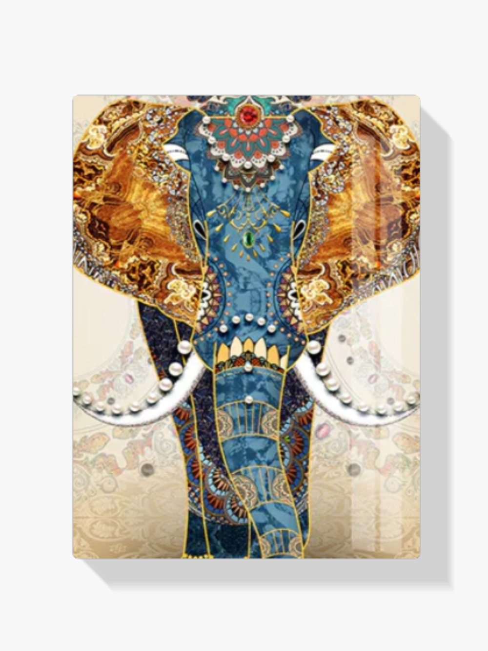 Bunter Elefant XL Diamond Painting