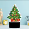 DP Lampe Weihnachtsbaum mit Geschenke Diamond Painting