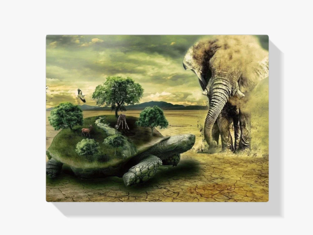 Elefant in der Traumwelt Diamond Painting