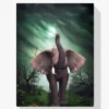 Kleiner Elefant mit Häschen Diamond Painting