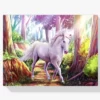 Pferd im Wald | Exklusives Design Diamond Painting