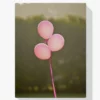 Pink Ribbon | Rosa Luftballons Diamond Painting
