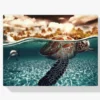 Schildkröte im Wasser Diamond Painting