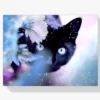 Schwarze Katze Diamond Painting