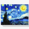 Van Gogh Sterne Petersdom Nacht | Großformat Diamond Painting