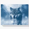Wolf im Winter Diamond Painting
